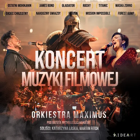 Koncert Muzyki Filmowej w wykonaniu Orkiestry Maximus